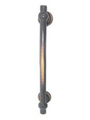 PIECE DOORPULL MT8  / "B"  DARK BRONZE (AZ)  300mm