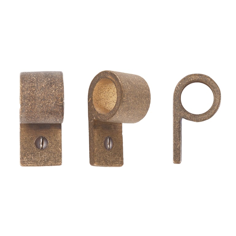 PIECE FURNITURE KNOB PFL-30  RAW BRONZE (RB)  61x24x31mm