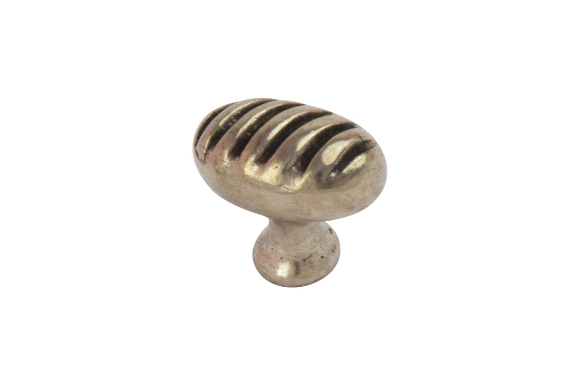 PIECE FURNITURE KNOB Po5O  BRITANNIUM (BRI)  35mm