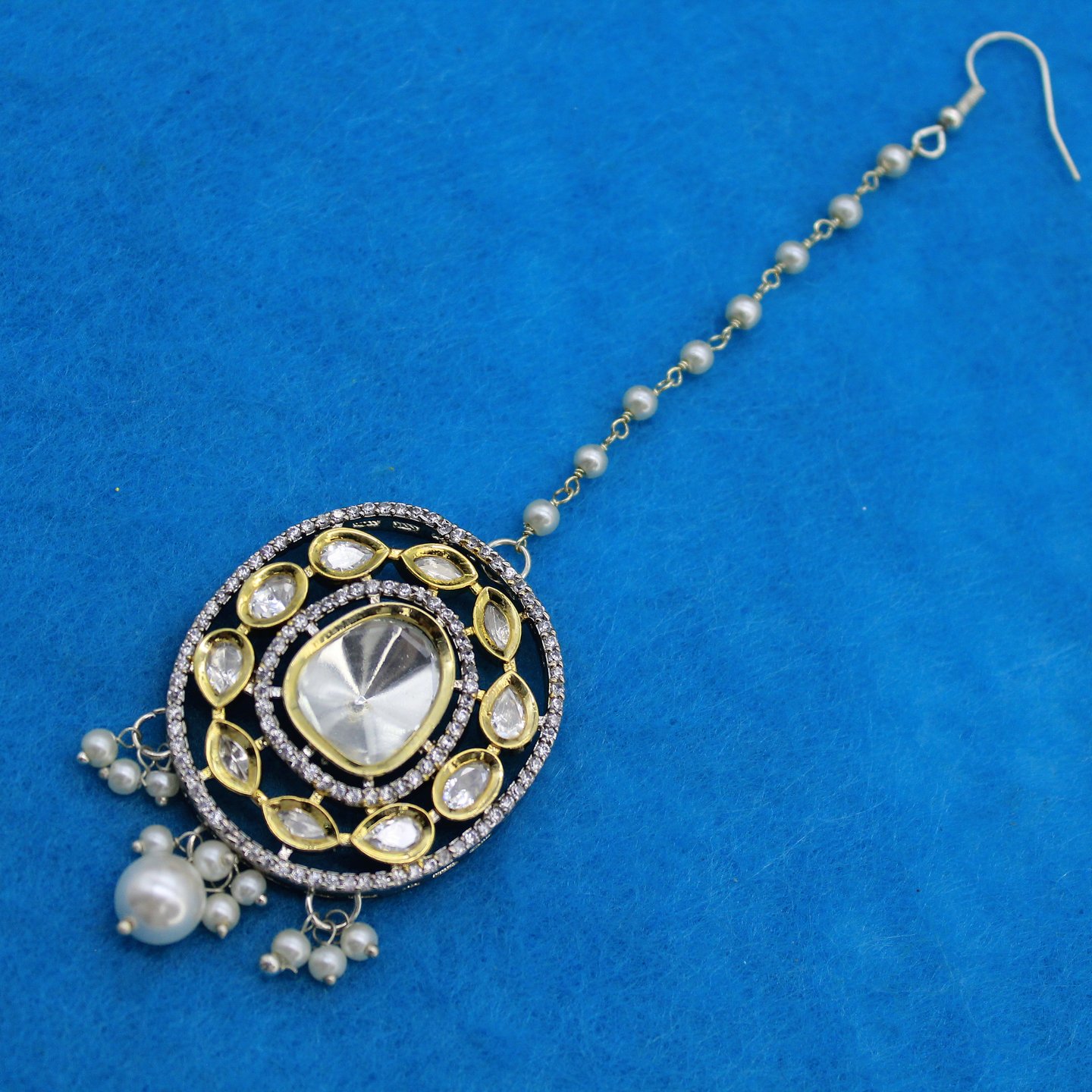 Shilpi Polki With AD Maangteeka-4652-0