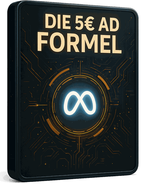 Die 5€ Ad Formel Produkt-Mockup