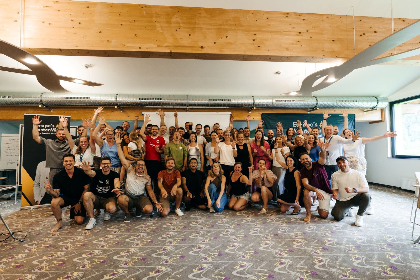 Gruppenbild der Mastermind von Patrick Wind in Berchtesgaden, Juli 2026
