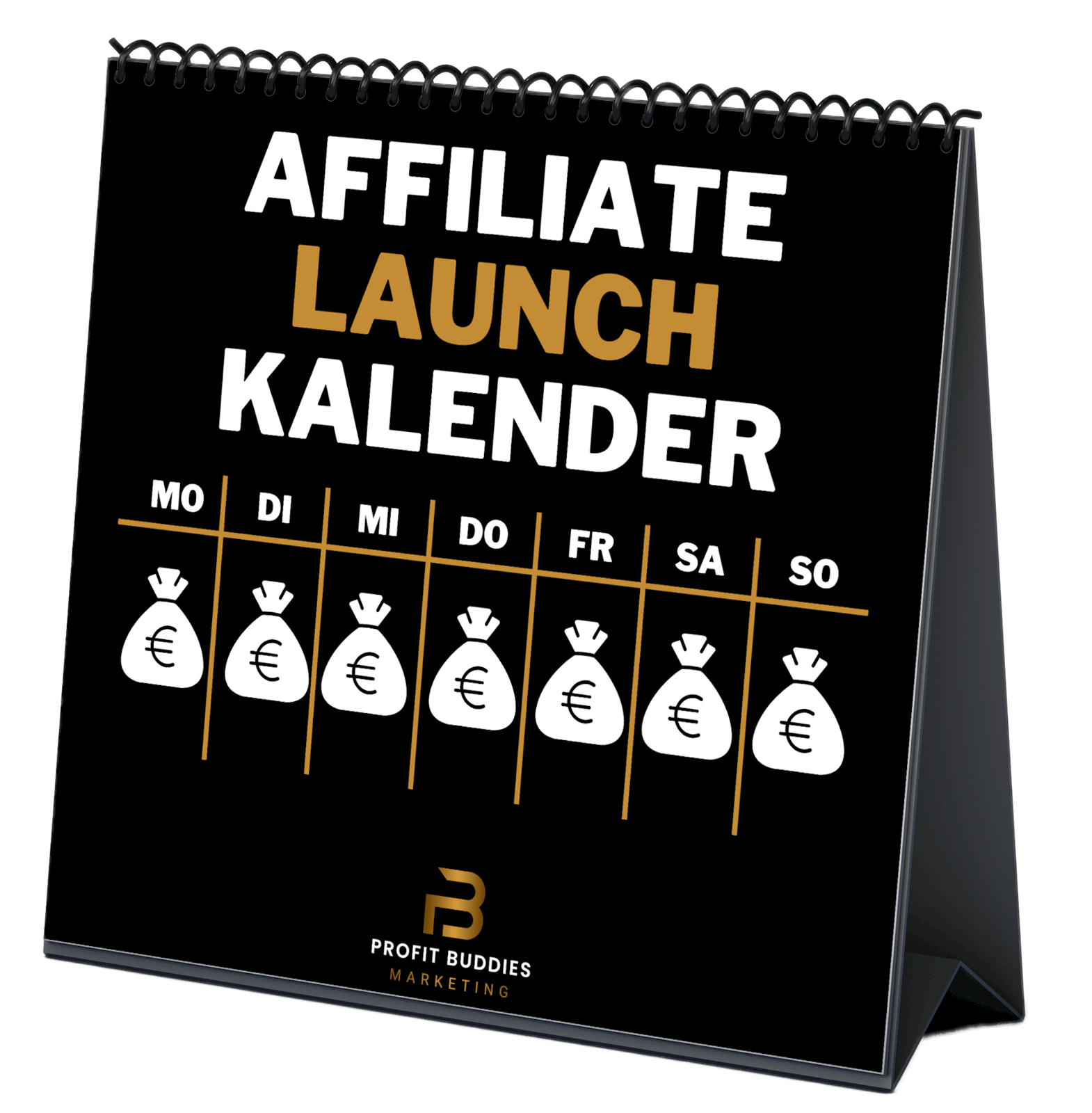 Affiliate Launch Kalender Produkt-Mockup