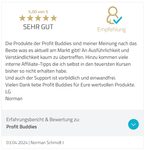 Kundenbewertung 8 von 11 bei ProvenExpert, 5 von 5 Sternen
