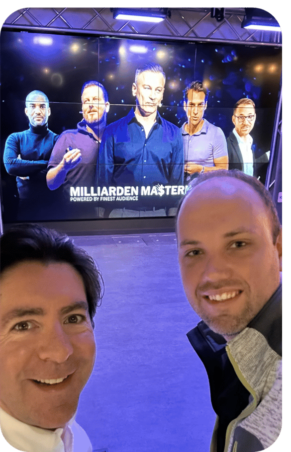 Daniel und Fabian beim Milliarden Mastermind