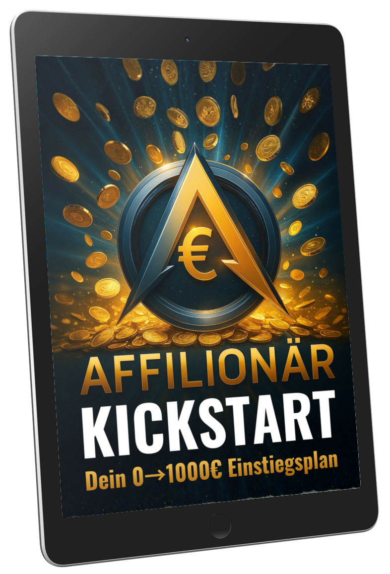 Affilionär Kickstart Produkt-Mockup