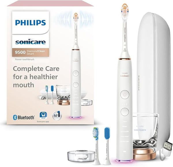 Philips Sonicare DiamondClean 9500系列電動牙刷特價 54 折！可省NT$3886 4