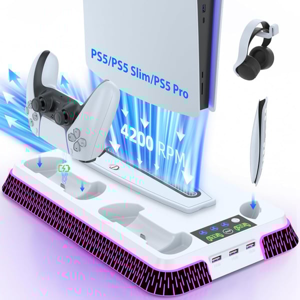 2025 PS5 散熱片與底座推薦懶人包｜避免遊戲卡頓與主機過熱！ 6