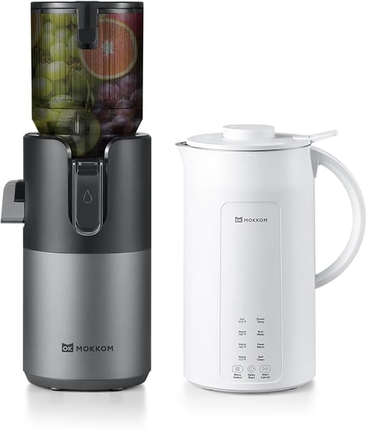 MOKKOM 慢磨機與植物奶機組合特價 9 折起！最多省NT608 1