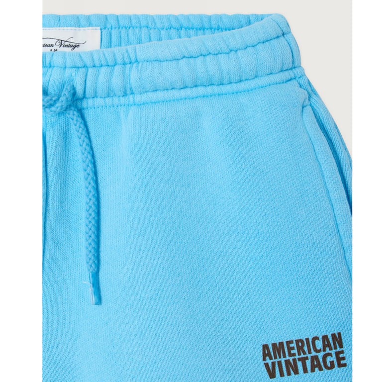 American Vintage Shorts Izubird, bleu ciel vintage 1