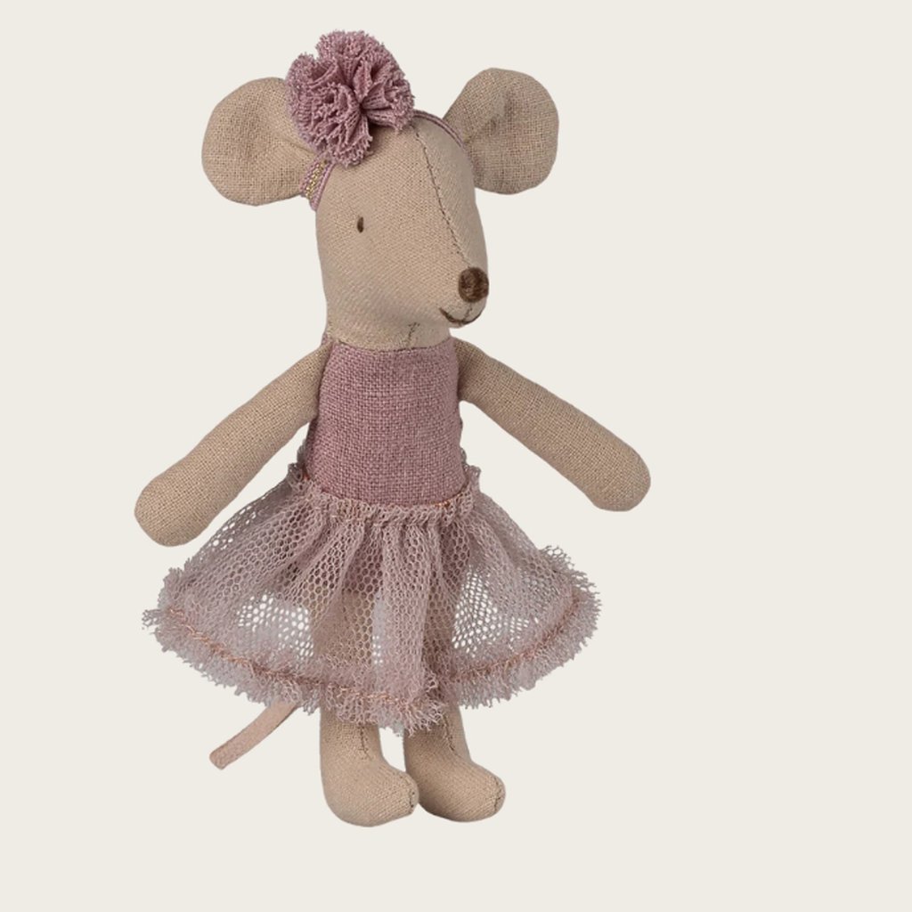 Maileg Ballerina Maus, Kleine Schwester – Heather