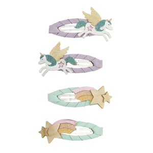 Mimi und Lula Haarspangen My little Unicorn Clic Clacs