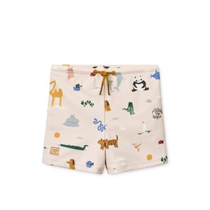 Liewood Badehose Otto Printed, Around the world/ Sandy