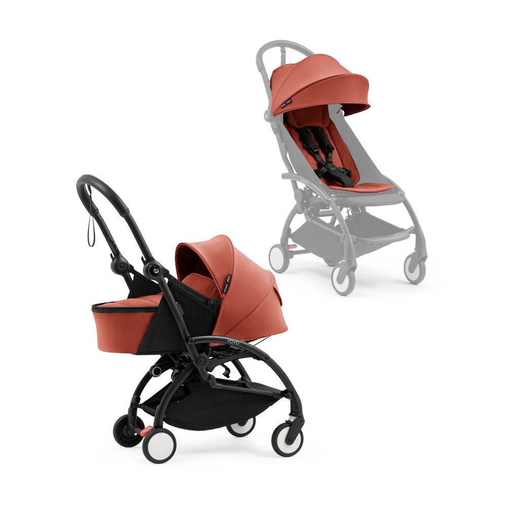 Stokke YOYO⁵ Buggy mit Neugeborenen-Set berry