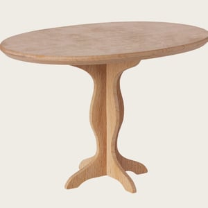 Maileg Ovaler Tisch, Mini - Natur