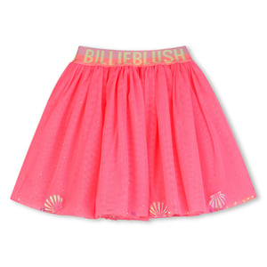 Billieblush Glitzer-Mesh-Rock, pink