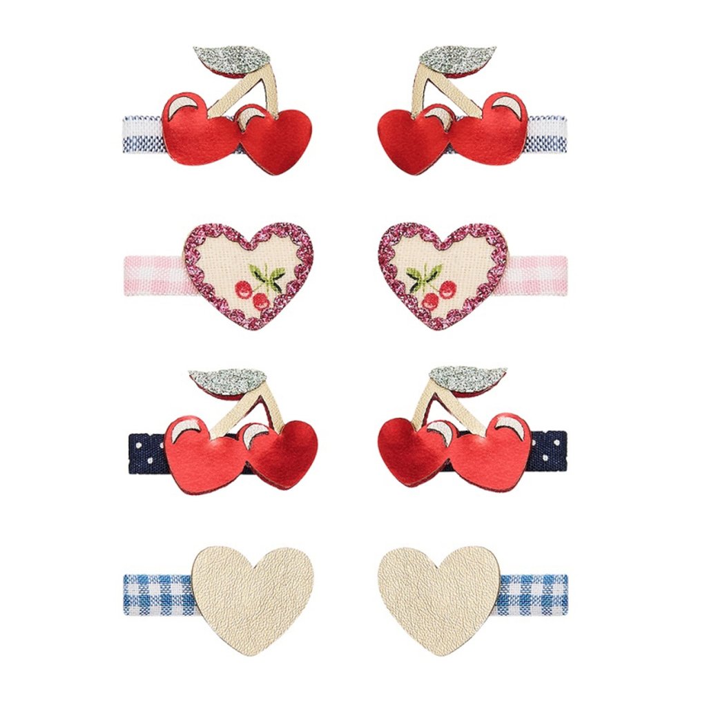 Mimi & Lula Haarspangen Red Cherries Mini Clips