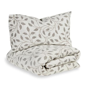 Quax Duvet Cover Bettwäsche, Natural Collection Leaf (140 x 70 cm)