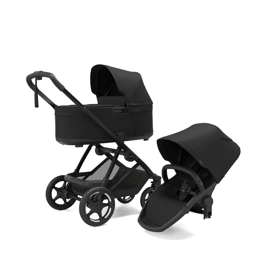 Thule Charm Kinderwagen 2in1 schwarz