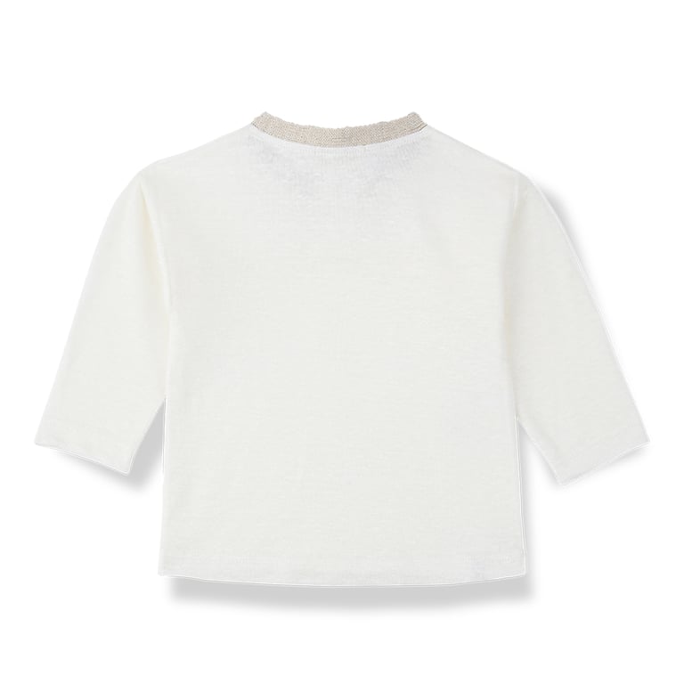 1+ in the family Langarm-Shirt Darnius, off-white 1