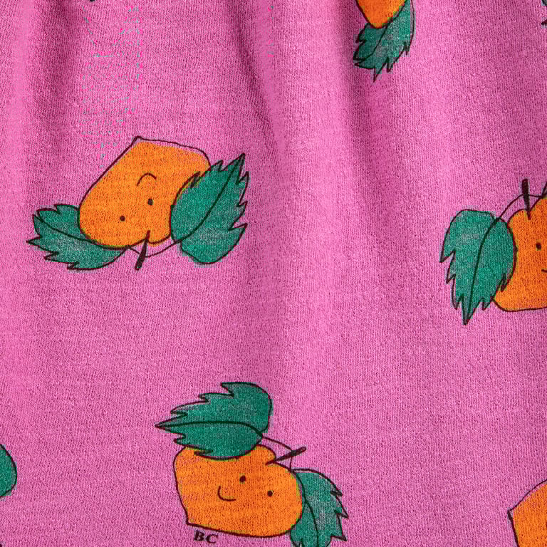 Bobo Choses Kleid Tangerine all over ruffled, purple 1