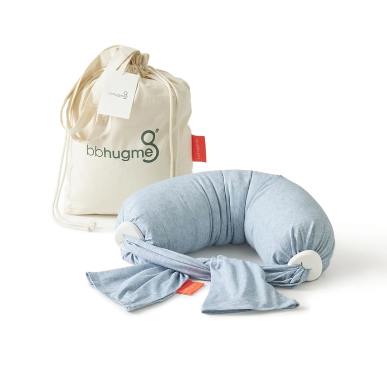 bbhugme Stillkissen Blue Melange