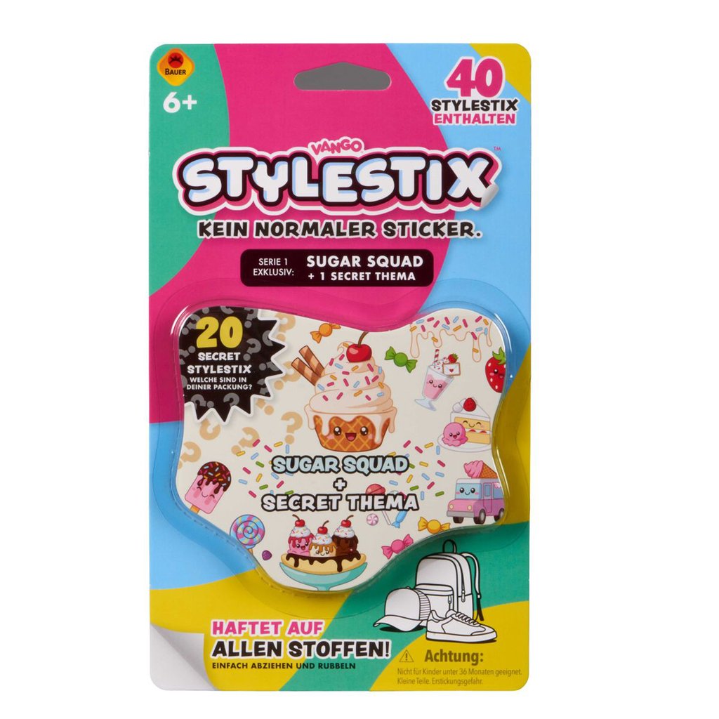 StyleStix Sticker Sugar Squad – 40 Sticker