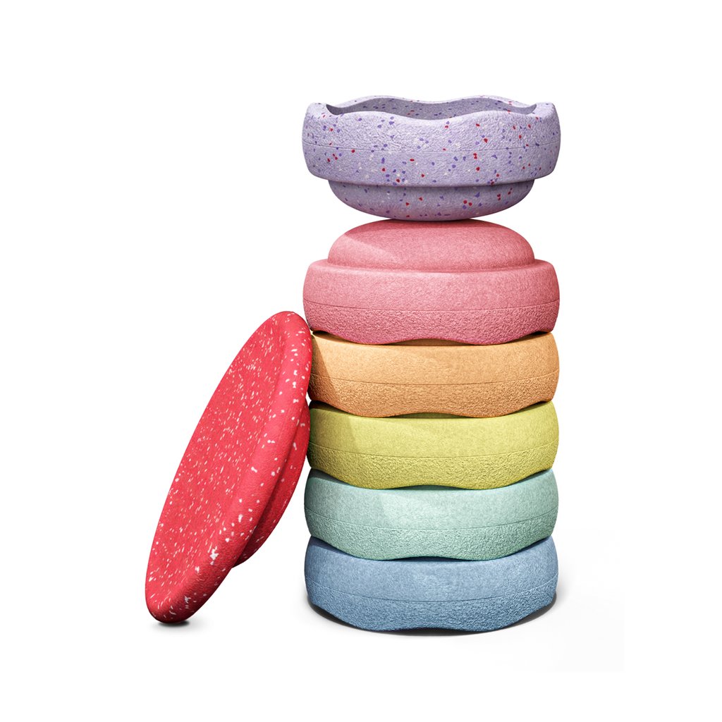 Stapelstein® Winter Special Rainbow Set pastel