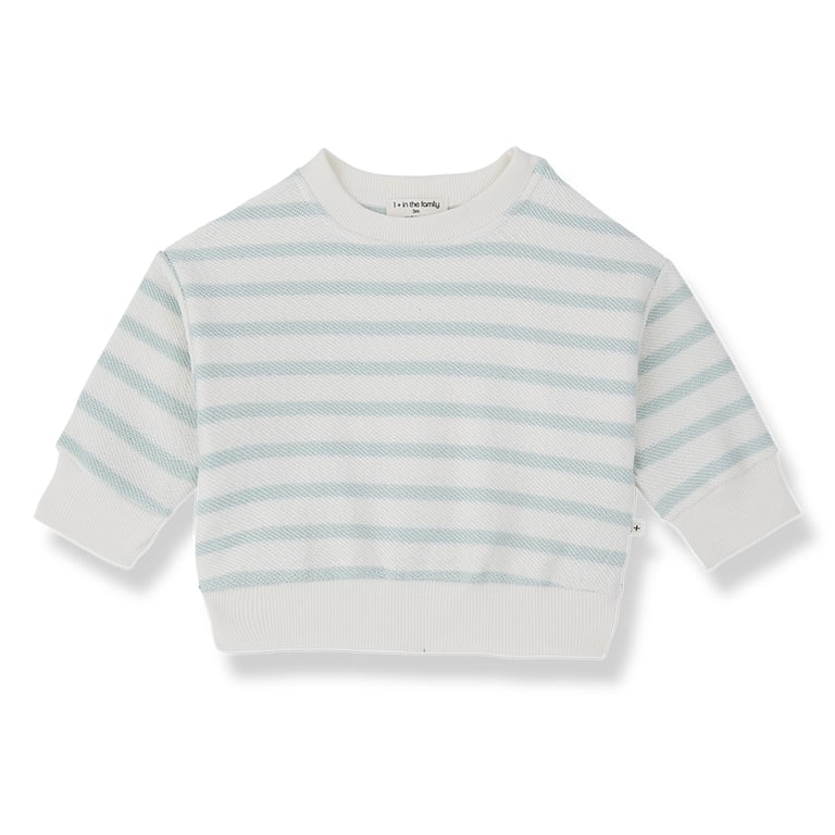 1+ in the family Sweatshirt Marroig, green