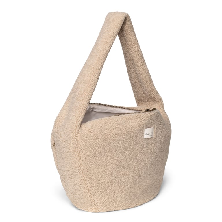 Studio Noos Teddy Cross-Body Bag, ecru