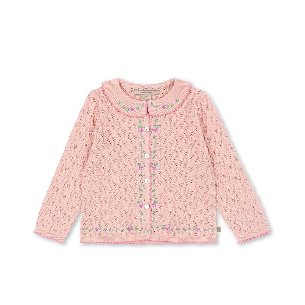 Konges Sløjd Cardigan Strickjacke Rosie, light rose