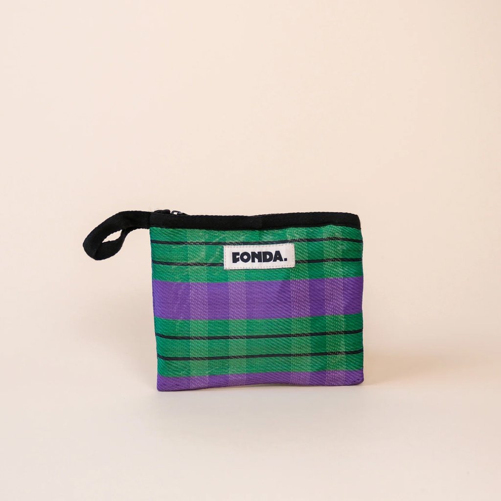 Fonda Kosmetiktasche Pouch flat, green