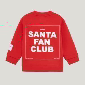 Bliss & Bold Santa Fan Club Sweater Mini, Christmas-Red 2
