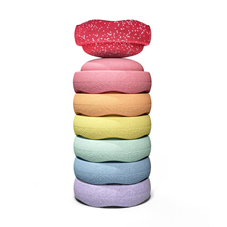 Stapelstein® Blush Special Original Mini Rainbow pastel