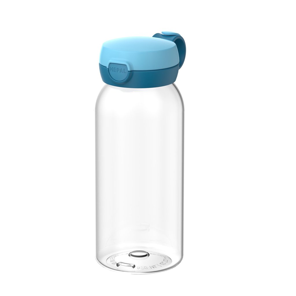 Mepal Trinkflasche Campus mit Klappdeckel 600 ml, cool blue