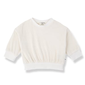 1+ in the family Sweatshirt Mercadal, off-white