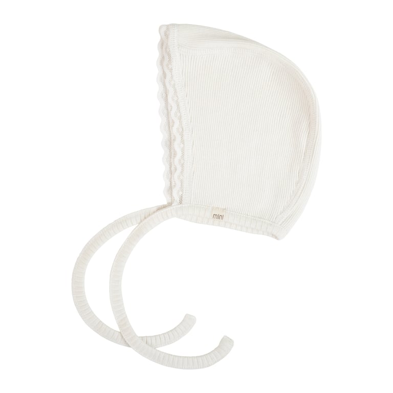 Minimalisma Babymütze Beau Bonnet, cream