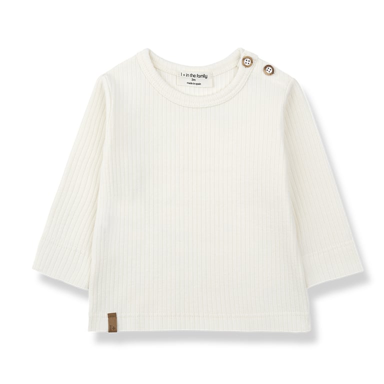 1+ in the family Langarm-Shirt Calafat, off-white