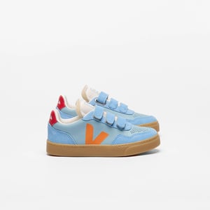 Veja Kinderschuhe V90 Leather, Steel Fury Natural
