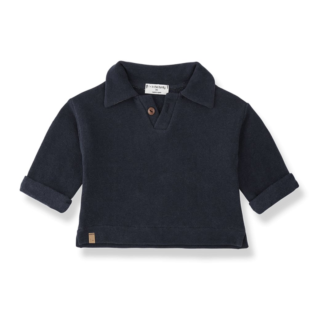 1+ in the family Polo Sweater MONTEROSSO, blue