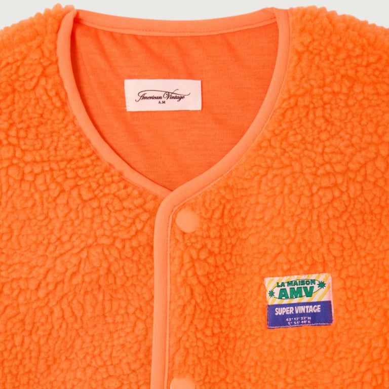 American Vintage Weste Hoktown, Nefle Fluo 1