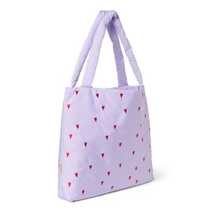 Studio Noos Puffy Mom-bag Light Purple Hearts 1