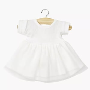 Minikane Puppenbekleidung Tutu Rosana, weiß