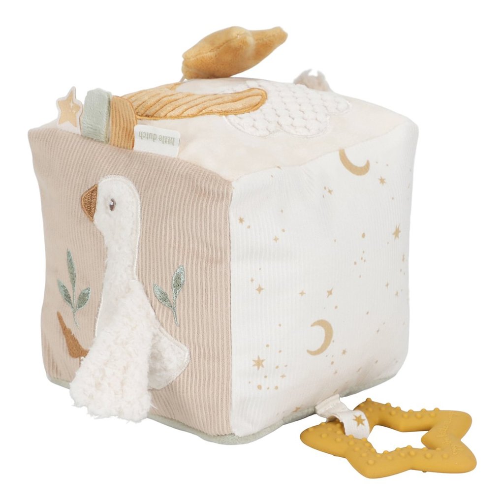 Little Dutch Lernwürfel Soft Newborn Naturals