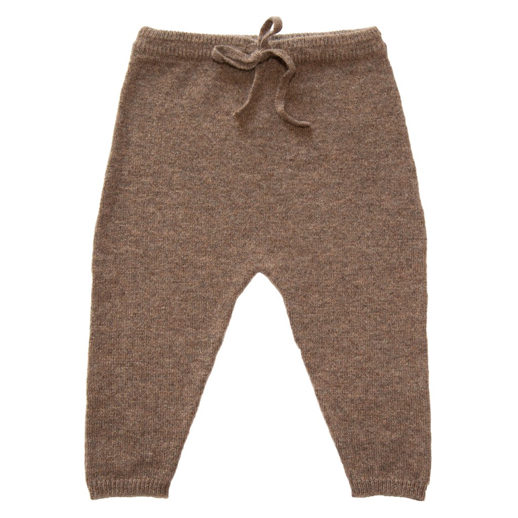Papa Lobster Kaschmir Babyhose Kim, schoko mélange