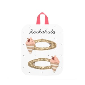 Rockahula Kids Haarspangen Very Cherry Ice Cream Clips, red