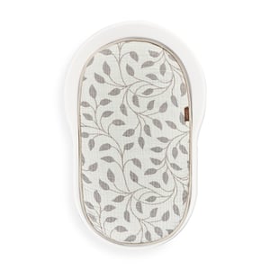 Quax Mamee Inlay Cushion, Natural Collection Leaf