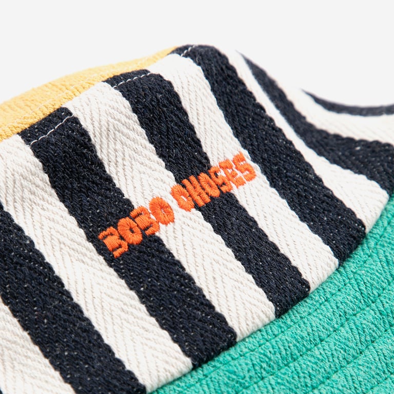 Bobo Choses Bucket Hat, striped multicolor 1