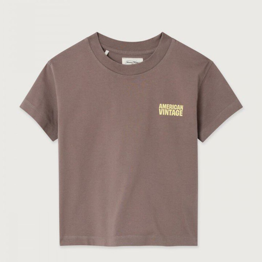 American Vintage T-Shirt Gixy, cendre