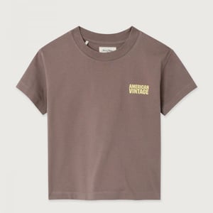 American Vintage T-Shirt Gixy, cendre